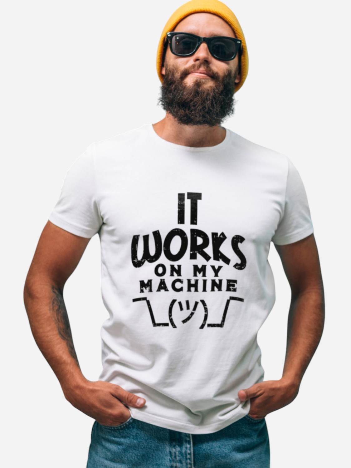 Футболка бавовняна довга чоловіча Ctrl It works on my machine CNTRLW10002 L Біла з принтом від Rozetka на платформі USKIDKA Акція на Футболка бавовняна довга чоловіча Ctrl It works on my machine CNTRLW10002 L Біла з принтом від Rozetka