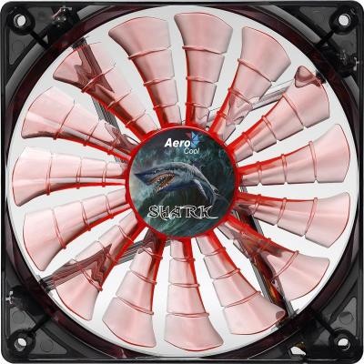 

Кулер для корпуса AeroCool Shark Fan Evil Black LED