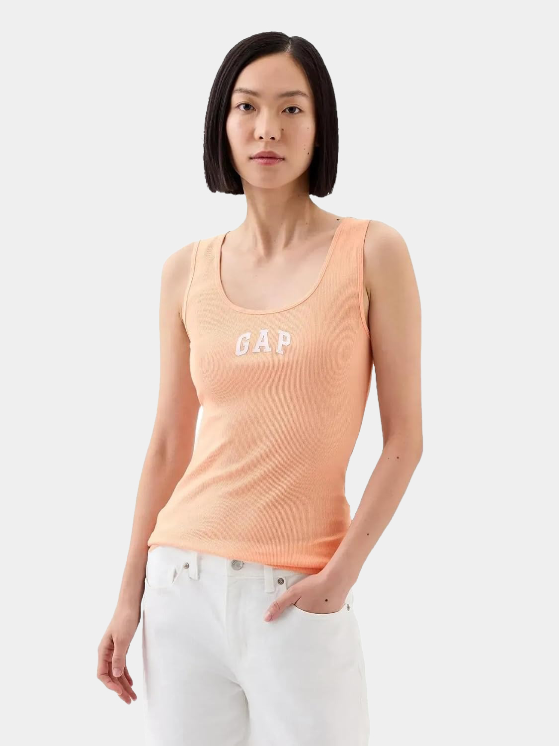 Майка жіноча Gap 924375676 L Помаранчева від Rozetka на платформі USKIDKA Акція на Майка жіноча Gap 924375676 L Помаранчева від Rozetka