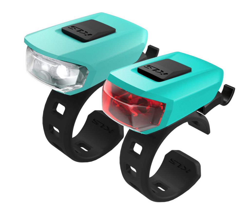 

Комплект велосипедних мигалок KLS VEGA Turquoise (8585019396181)