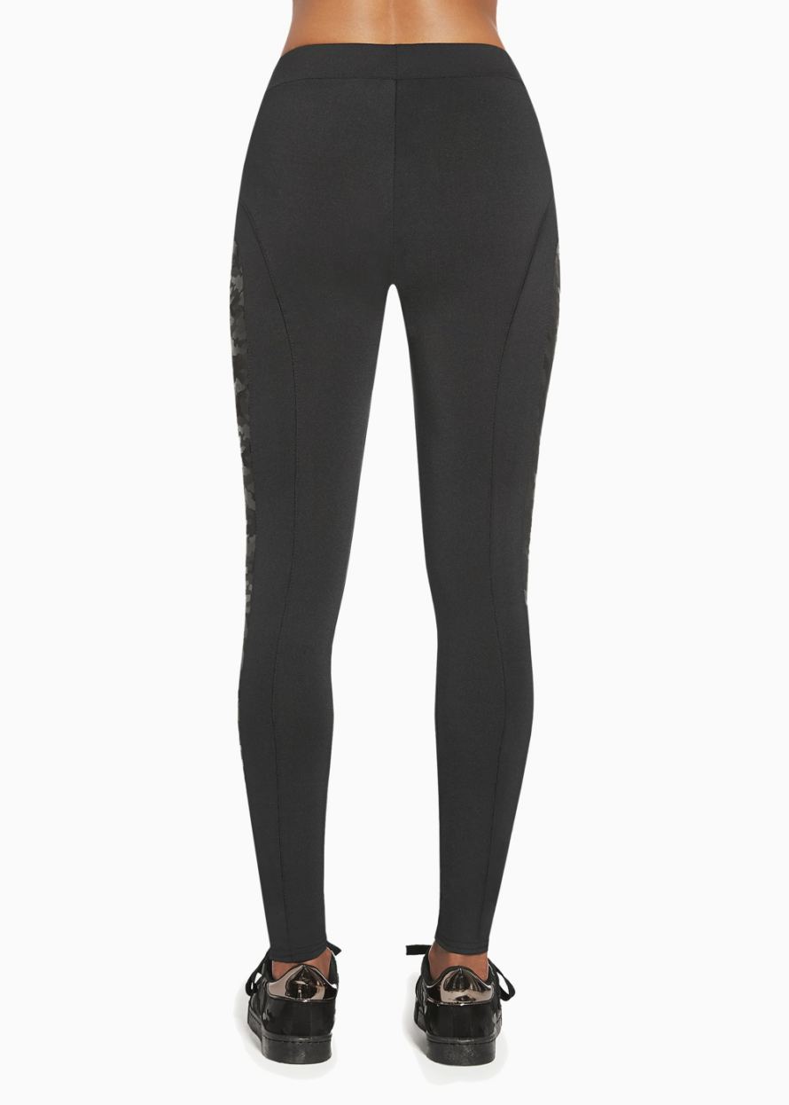 

Женские спортивные леггинсы Bas Bleu Combat XL Черный