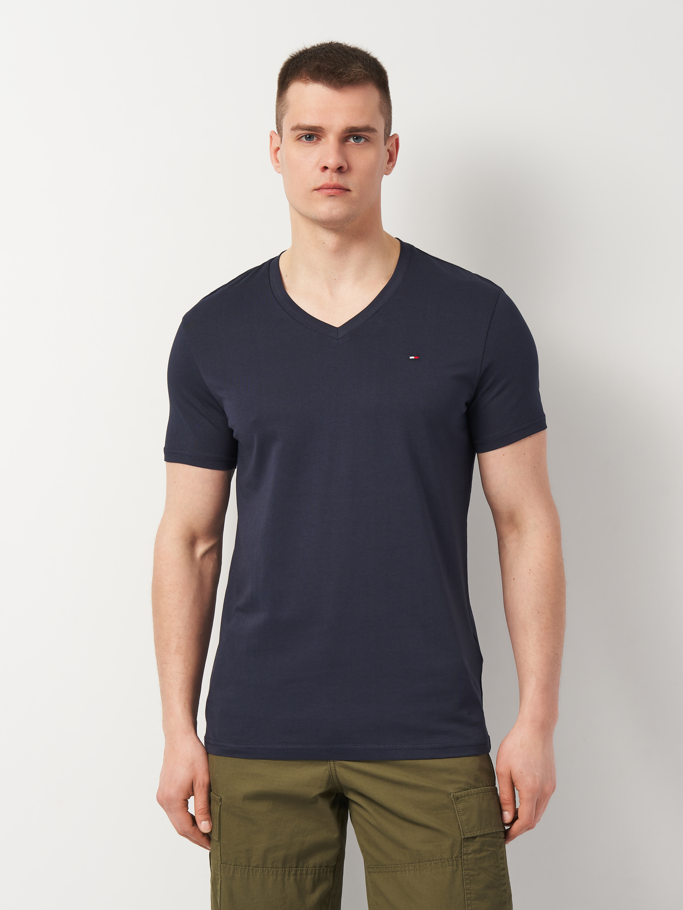 Футболка бавовняна чоловіча Tommy Hilfiger 11439.3 M Темно-синя від Rozetka на платформі USKIDKA Акція на Футболка бавовняна чоловіча Tommy Hilfiger 11439.3 M Темно-синя від Rozetka