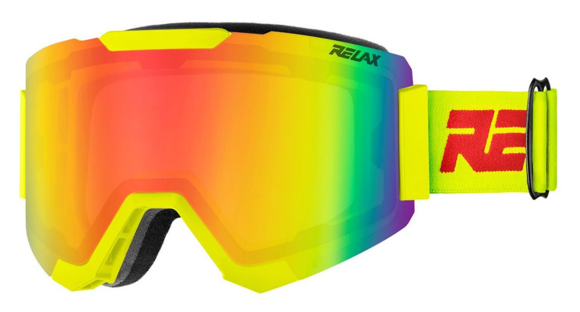 

Маска гірськолижна Relax Contest HTG68A Lime