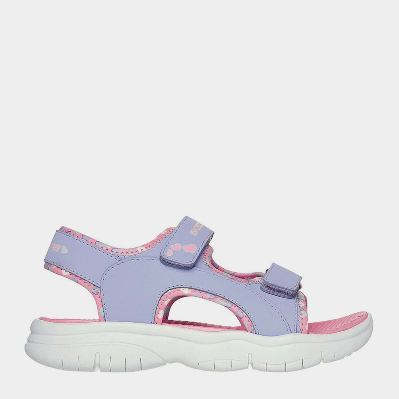 Дитячі спортивні сандалії для дівчинки Skechers 303049L LVLP 32 Бузкові від Rozetka на платформі USKIDKA Акція на Дитячі спортивні сандалії для дівчинки Skechers 303049L LVLP 32 Бузкові від Rozetka