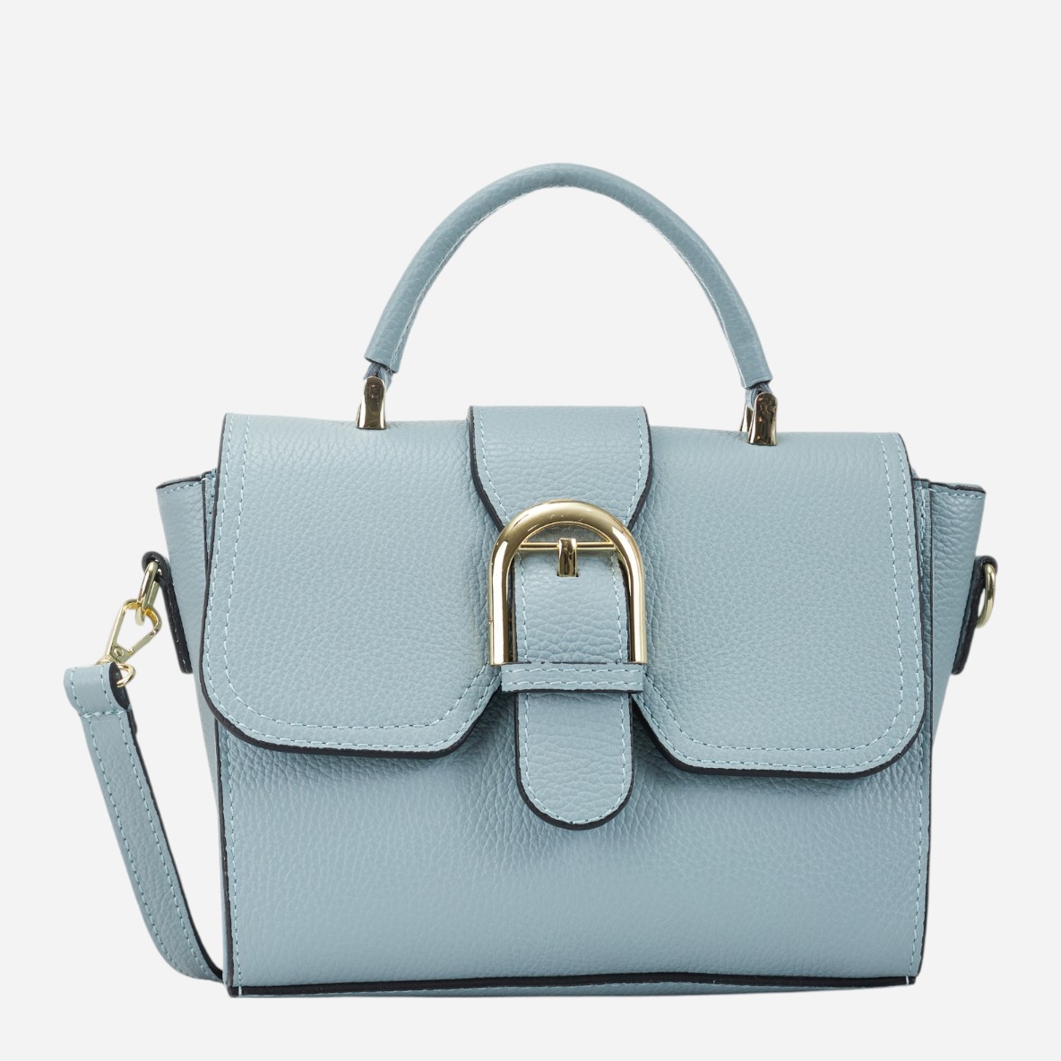 Сумка кросбоді через плече жіноча з натуральної шкіри маленька Regina Notte Tote 3959 Блакитна від Rozetka на платформі USKIDKA Акція на Сумка кросбоді через плече жіноча з натуральної шкіри маленька Regina Notte Tote 3959 Блакитна від Rozetka