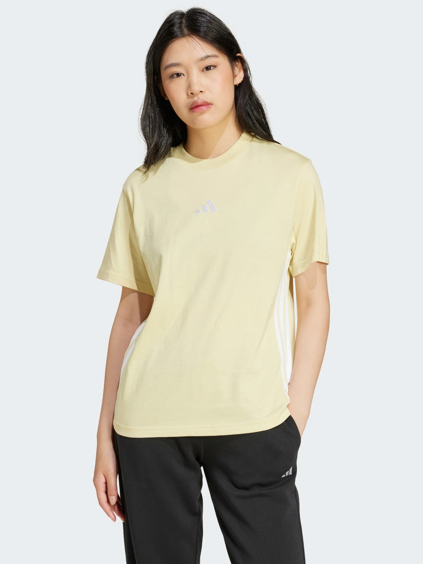 Футболка бавовняна жіноча Adidas W 3S Sj T JE1234 S Powyel/White від Rozetka на платформі USKIDKA Акція на Футболка бавовняна жіноча Adidas W 3S Sj T JE1234 S Powyel/White від Rozetka