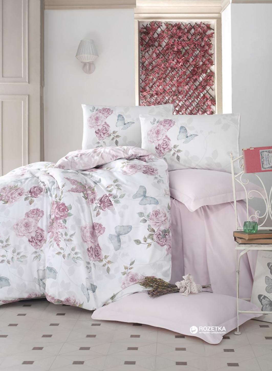 

Комплект постельного белья Cotton Box Ранфорс Rosella Pembe 200x220