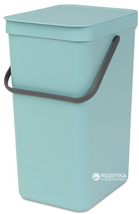 

Ведро для мусора Brabantia Sort&Go 16 л Mint