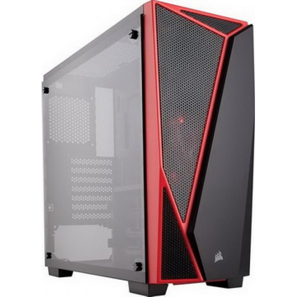 

Корпус Corsair Carbide SPEC-04 Tempered Glass Black/Red (CC-9011117-WW) без БП