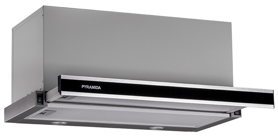 

Вытяжка PYRAMIDA TL 60 (1100) G IX BL