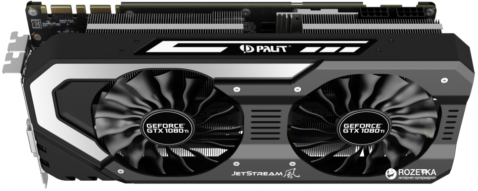 Відеокарта Palit PCI-Ex GeForce GTX 1080 Ti Super JetStream 11GB