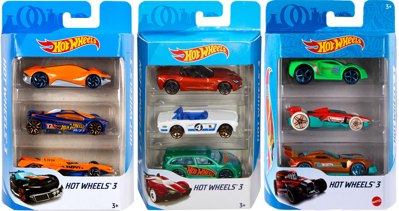 Набор базовых машинок Hot Wheels в ассортименте 1 набір (K5904