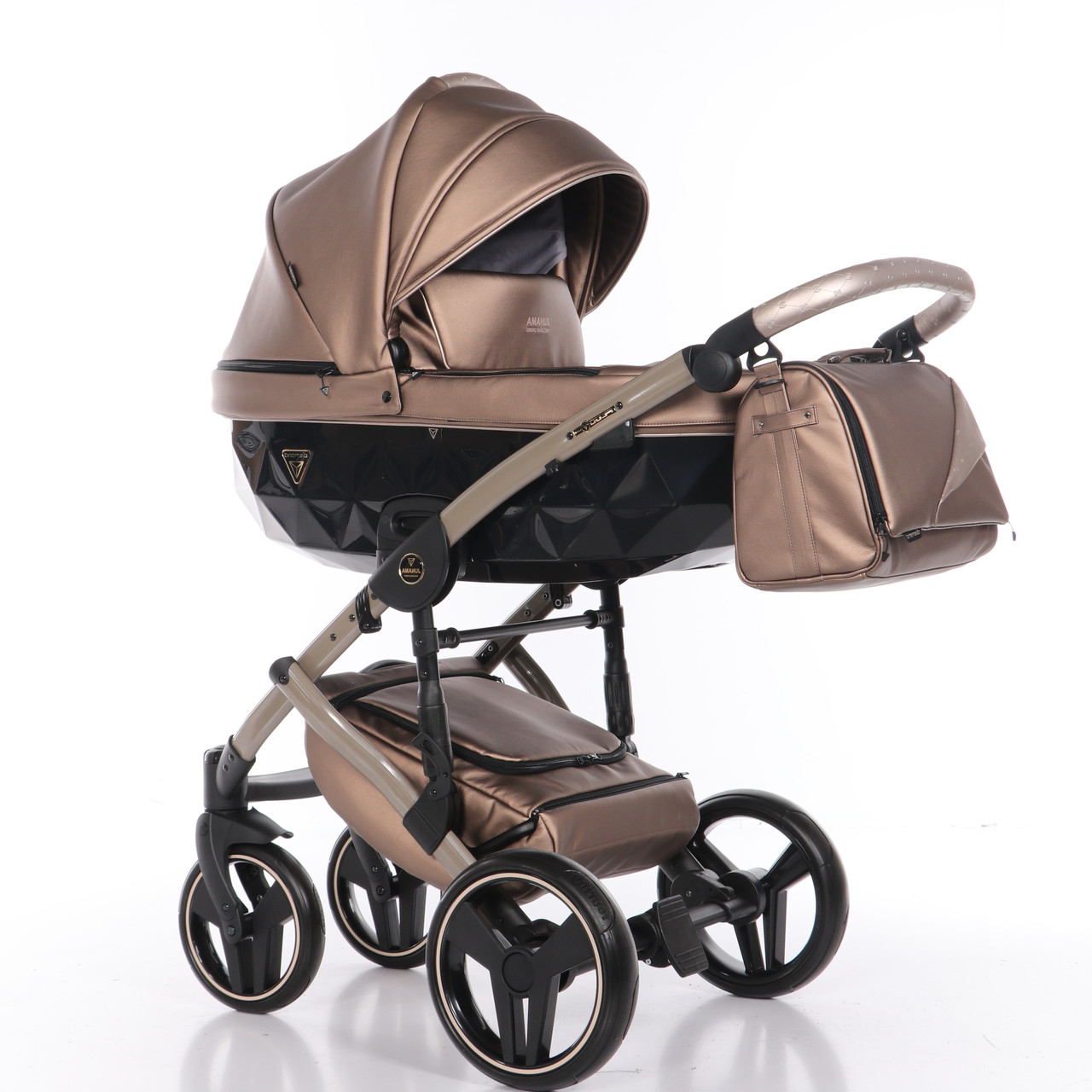 

Детская универсальная коляска 2 в 1 Junama Fluo Line II 04