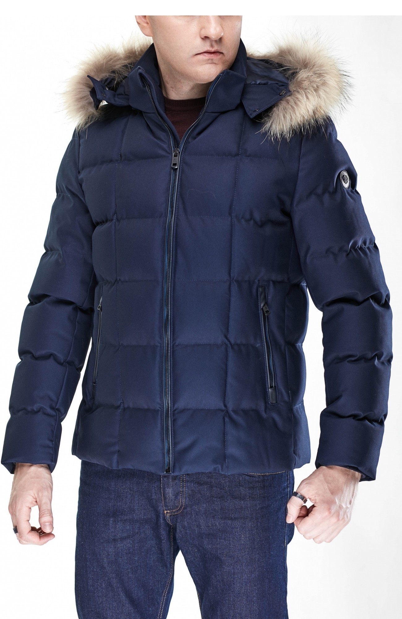 

Чоловіча куртка "cortigiano in Bottega" 3XL синя