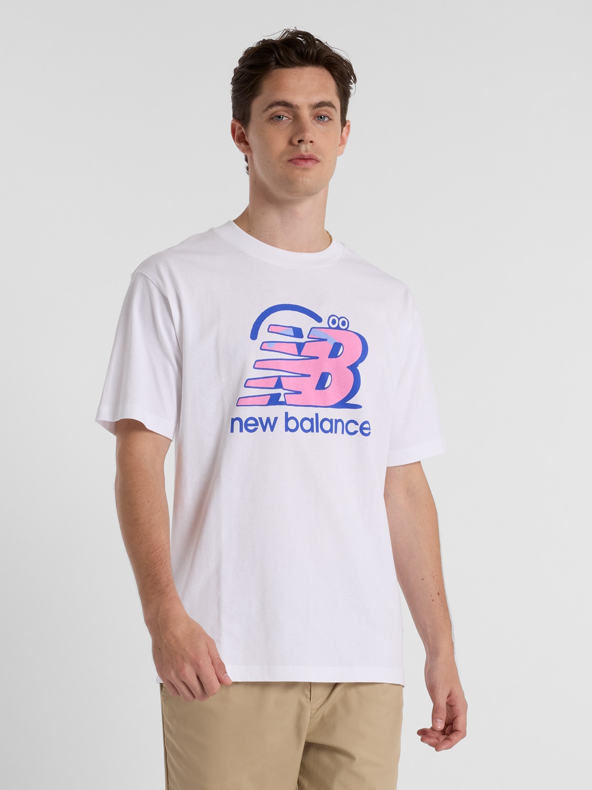 Футболка бавовняна довга чоловіча New Balance X Face Oka Smile MT51968WT 2XL Біла з принтом від Rozetka на платформі USKIDKA Акція на Футболка бавовняна довга чоловіча New Balance X Face Oka Smile MT51968WT 2XL Біла з принтом від Rozetka