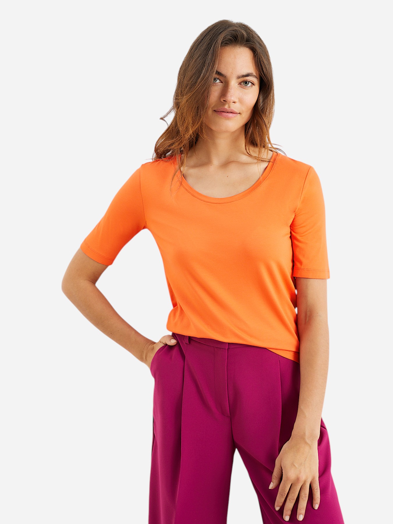 Футболка жіноча C&A GD-00094551 2XL Помаранчева від Rozetka на платформі USKIDKA Акція на Футболка жіноча C&A GD-00094551 2XL Помаранчева від Rozetka
