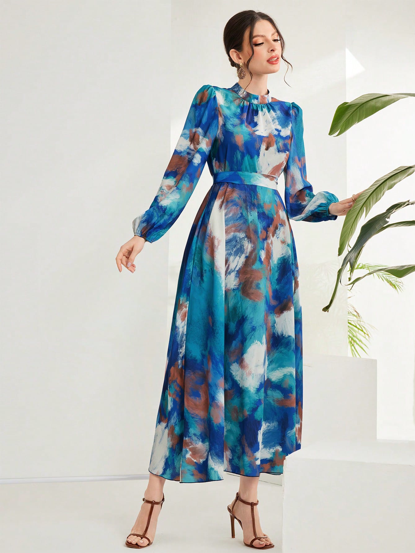 Сукня довга літня жіноча SHEIN GD-00113873 XL Різнокольорова від Rozetka на платформі USKIDKA Акція на Сукня довга літня жіноча SHEIN GD-00113873 XL Різнокольорова від Rozetka
