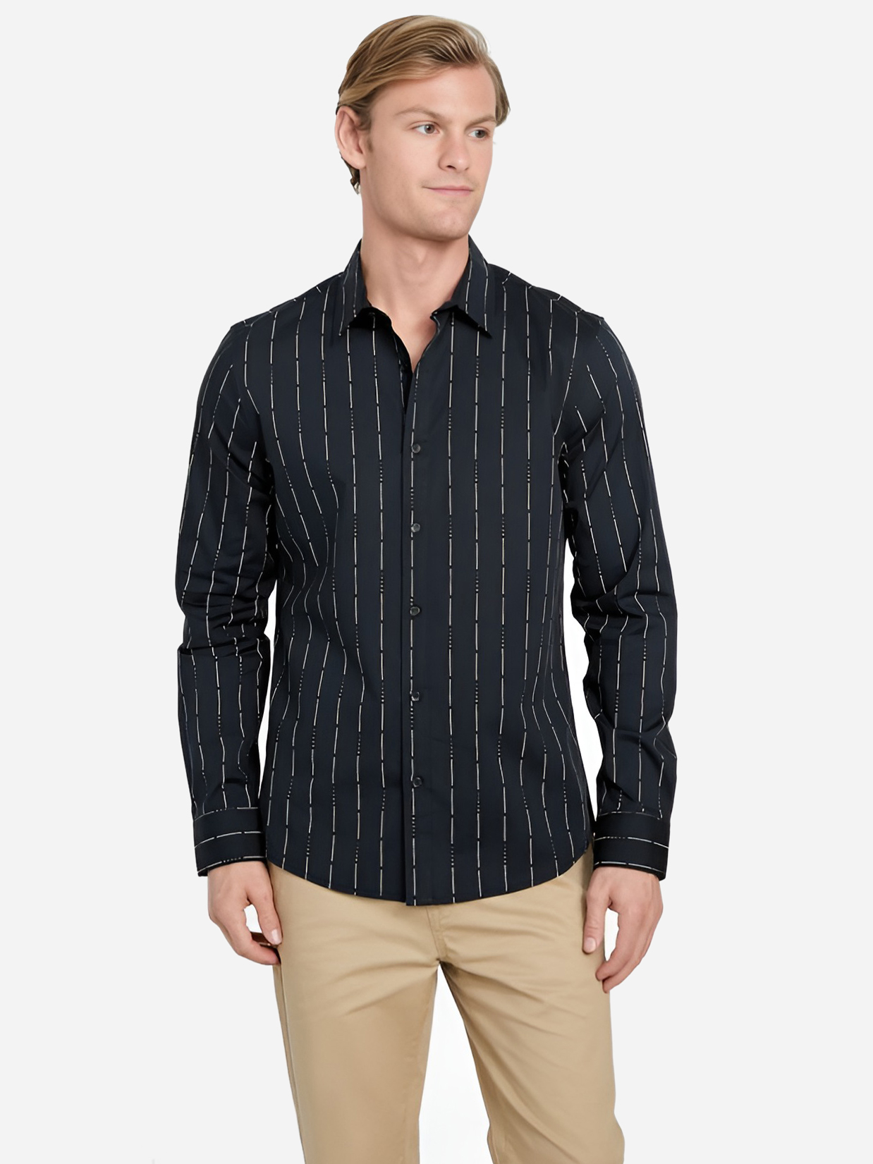 Сорочка бавовняна чоловіча Guess 79201278 M Чорна ( 1159831569) від Rozetka на платформі USKIDKA Акція на Сорочка бавовняна чоловіча Guess 79201278 M Чорна ( 1159831569) від Rozetka