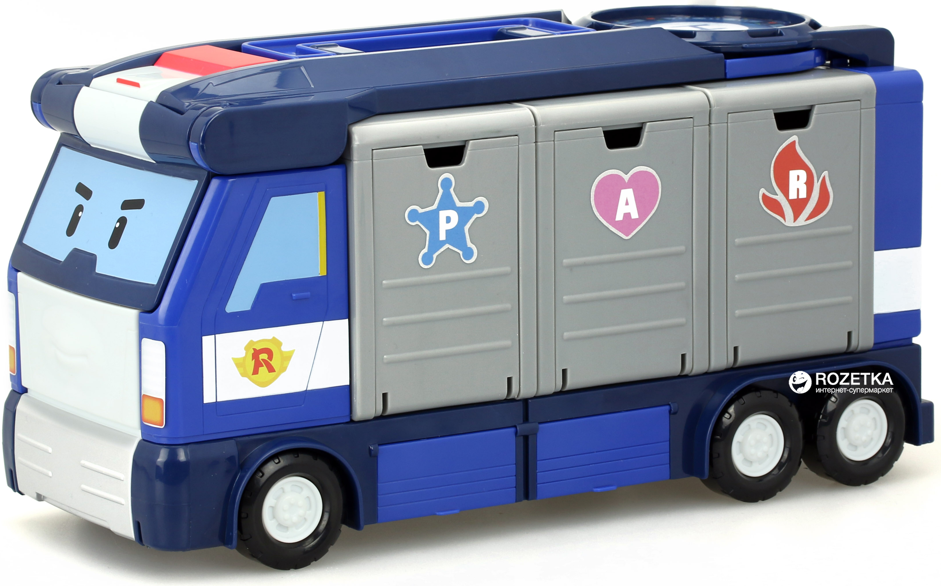 

Мобильная штаб квартира Robocar Poli с контейнером и 1 машинкой (83377)