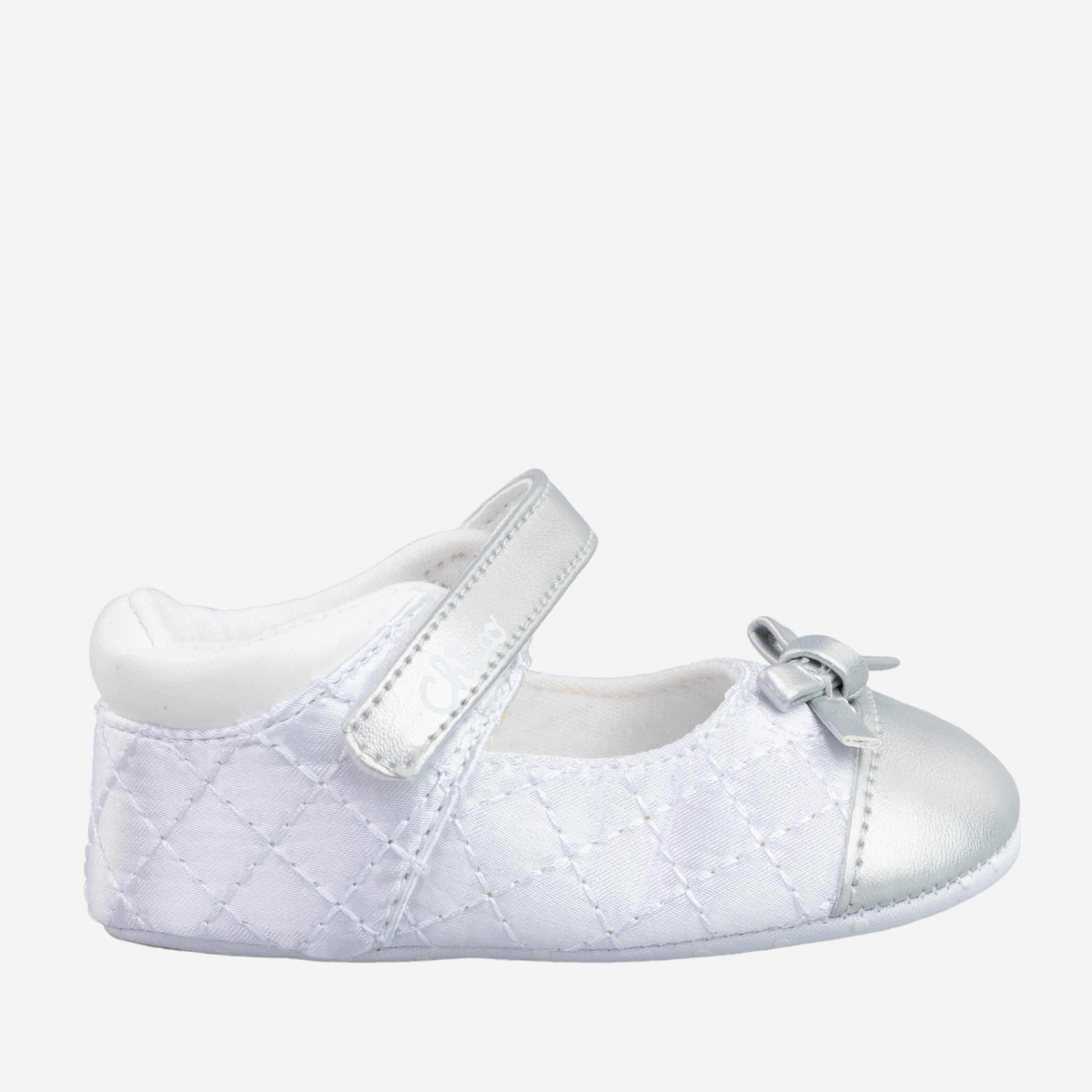 Дитячі пінетки для дівчинки Chicco 01065132000000-300 17 Білі від Rozetka на платформі USKIDKA Акція на Дитячі пінетки для дівчинки Chicco 01065132000000-300 17 Білі від Rozetka