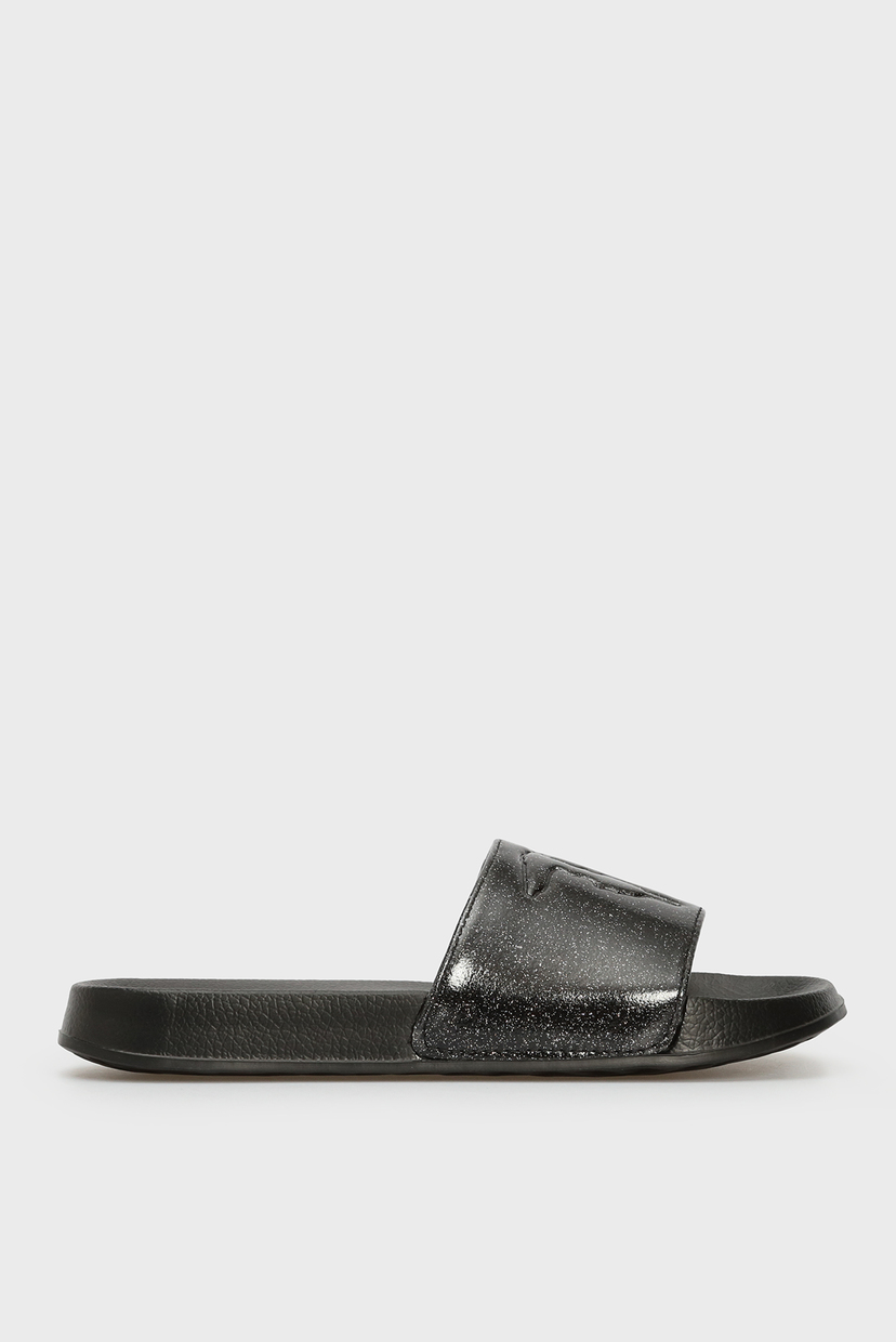 

Женские черные слайдеры GLITTER Trussardi Jeans 36 9Y099999/79A00516
