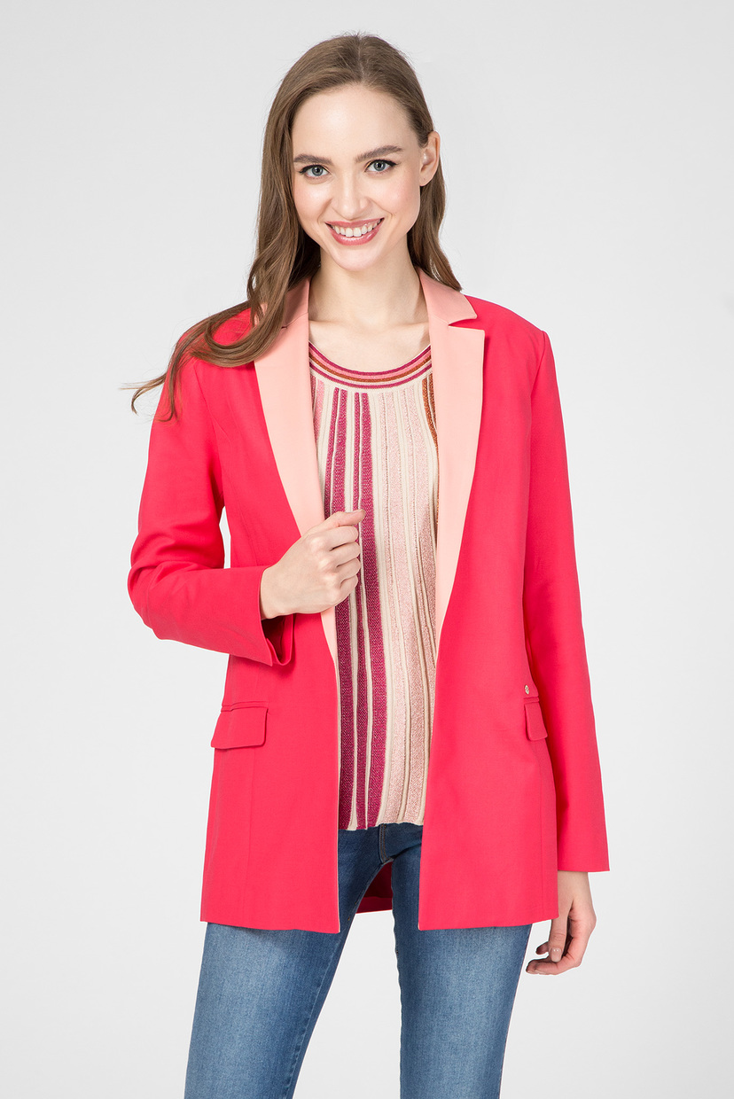 

Женский розовый жакет Trussardi  56H00070-1T003637, Женский розовый жакет Trussardi 38 56H00070-1T003637