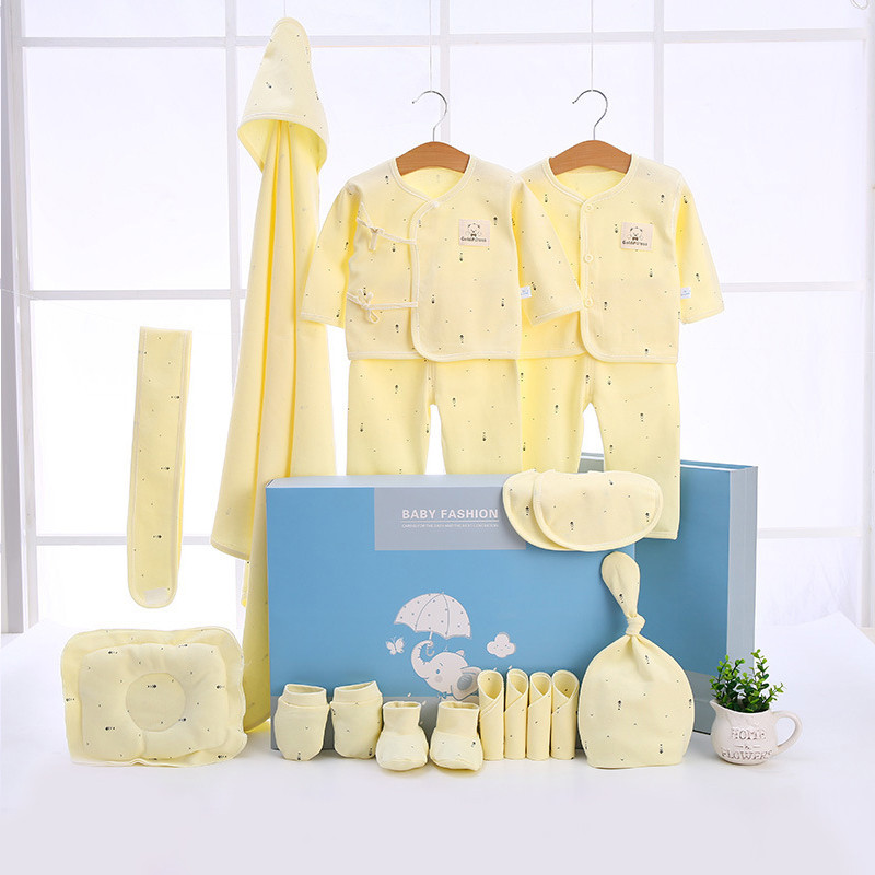 

Подарочный комплект (16 предметов) BABY FSHION Малыш р.58 желтый (2706021)