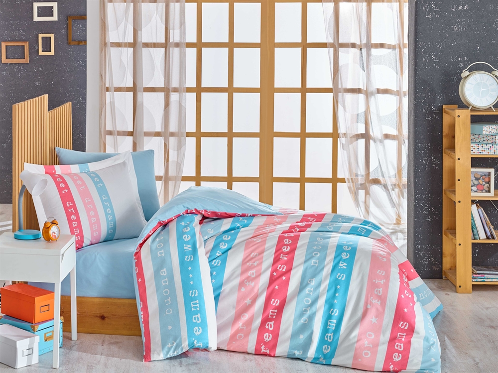 

КПБ HOBBY Poplin Sweet Dreams розовый 160*220/1*50*70 *