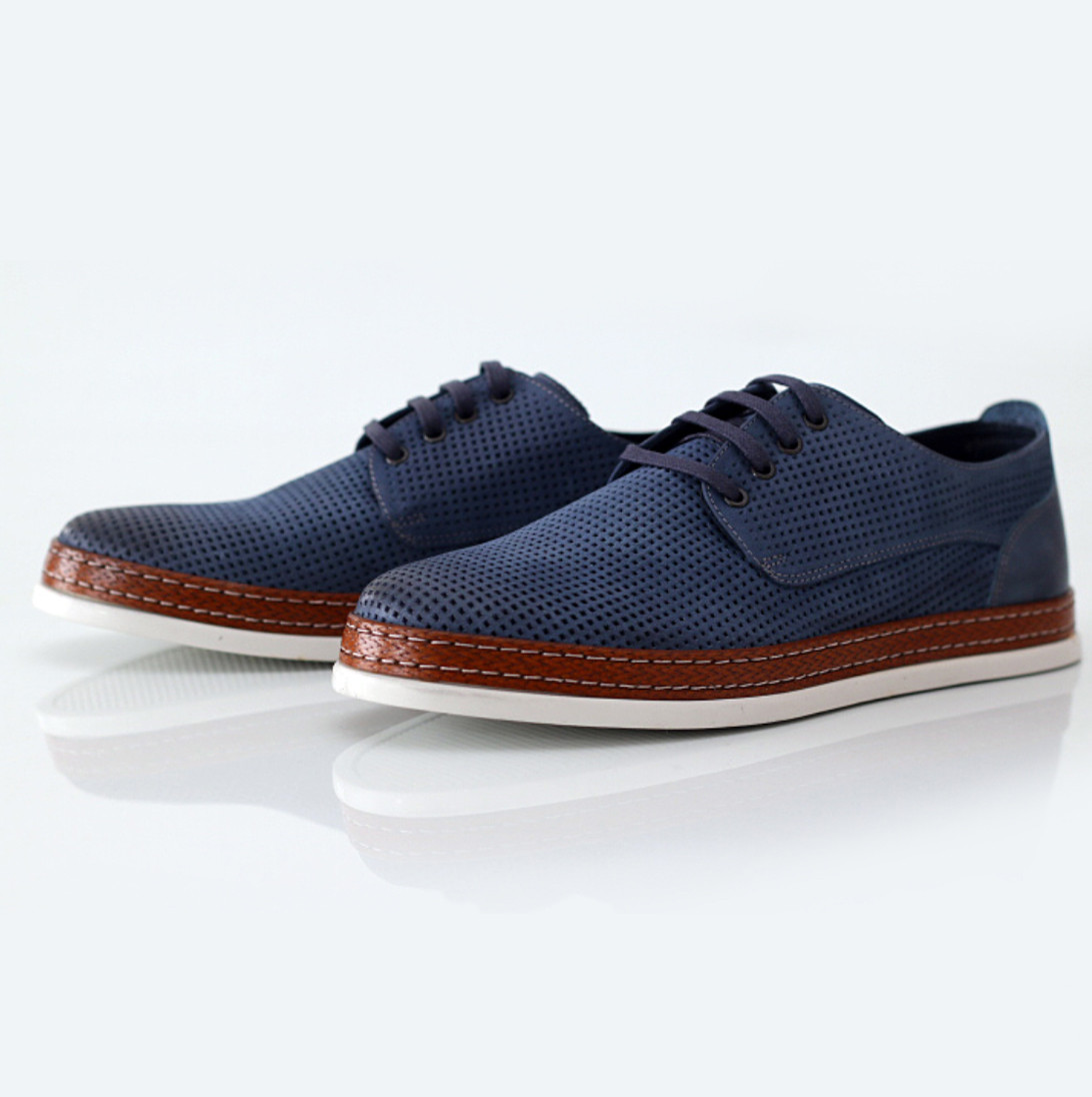 

Туфли мужские Luciano Bellini 41 27,5 см. синие 6699