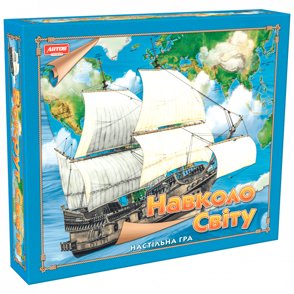 

Настольная игра "Вокруг света" Artos 0246