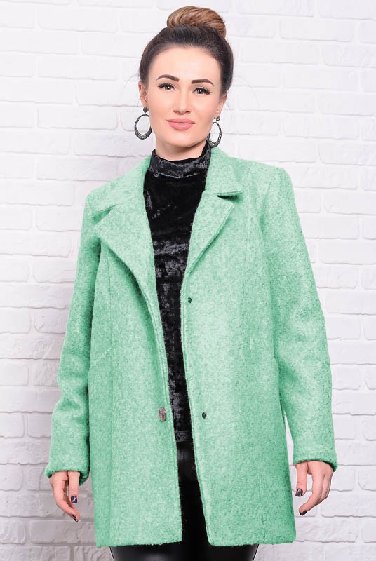 

Fashions • Женское пальто Gloria Fashions 42 ментол (801-лб)