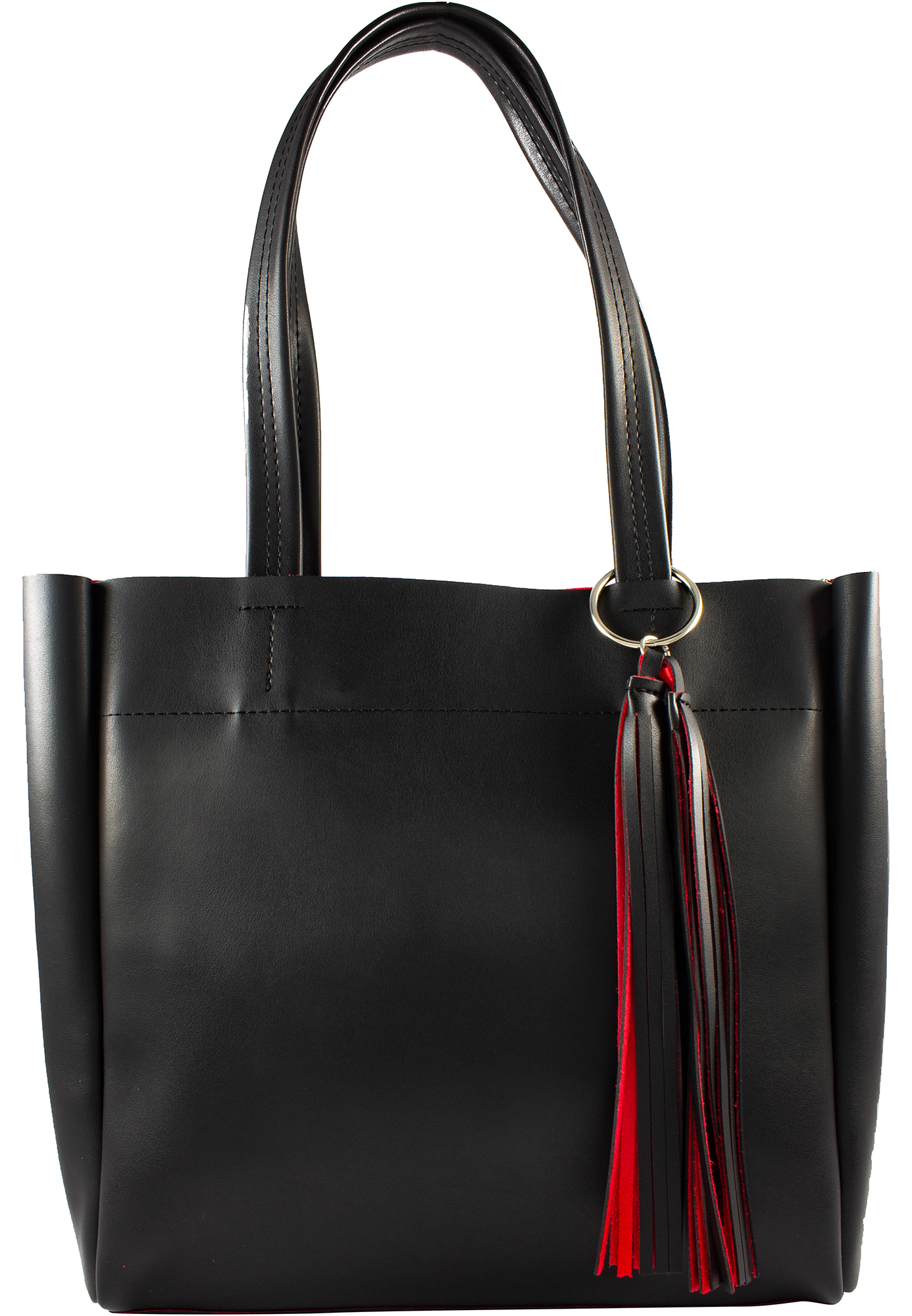 

Serebro Сумка тоут чёрная производство Украина 2-2500500Blackred