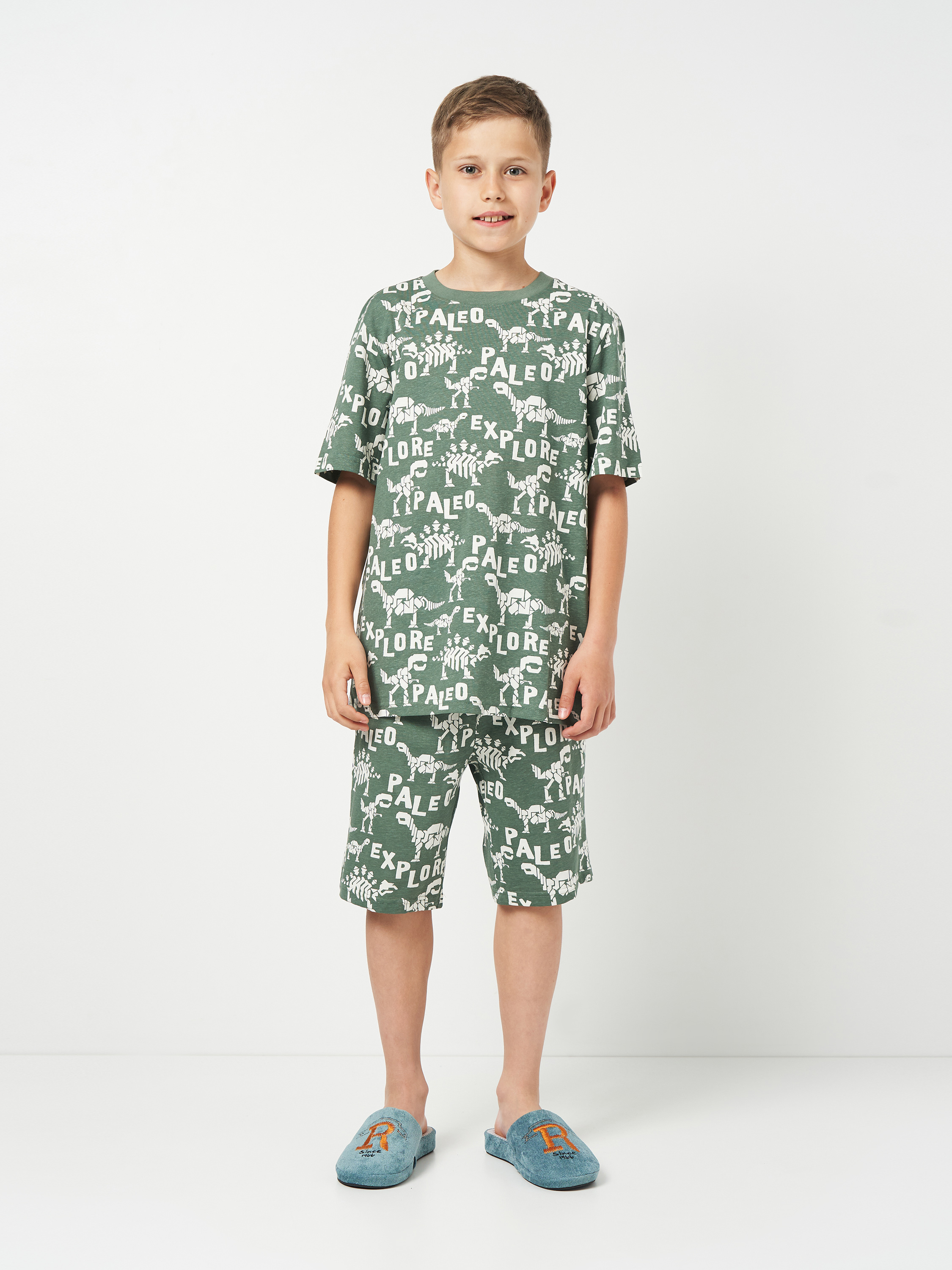 Підліткова літня піжама для хлопчика Coccodrillo Pajamas WC5448220PJS-012 152 см Оливкова від Rozetka на платформі USKIDKA Акція на Підліткова літня піжама для хлопчика Coccodrillo Pajamas WC5448220PJS-012 152 см Оливкова від Rozetka