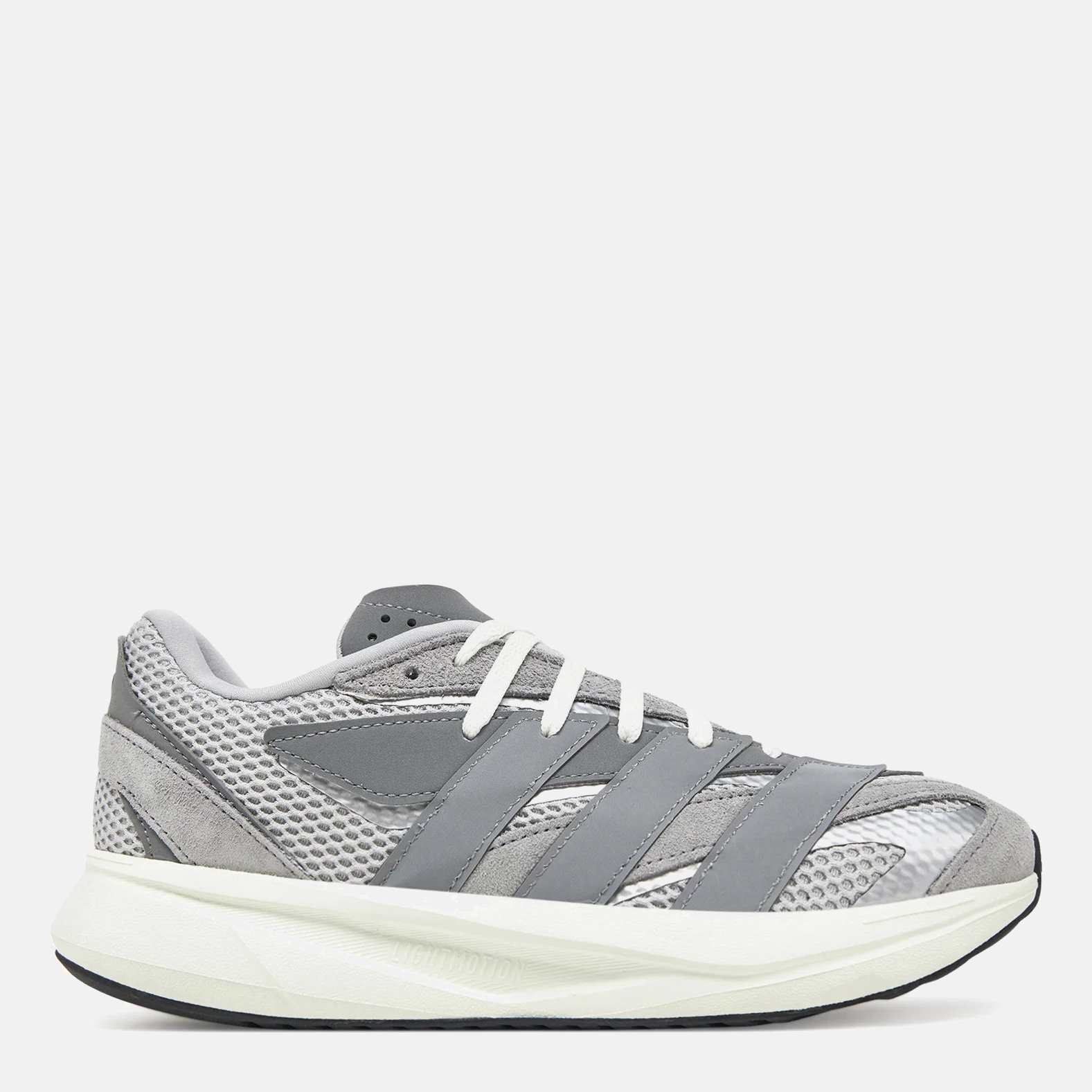 Акція на Підліткові кросівки для хлопчика Adidas Lightblaze J JQ4759 38 Gretwo/Grethr/Silvmt від Rozetka