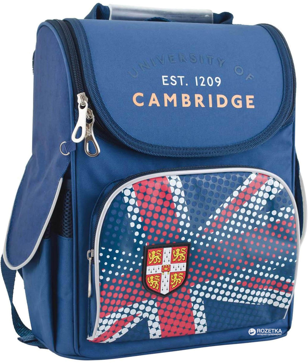 

Рюкзак каркасный YES H-11 Cambridge 34x26x14 см 12 л Синий (553304)