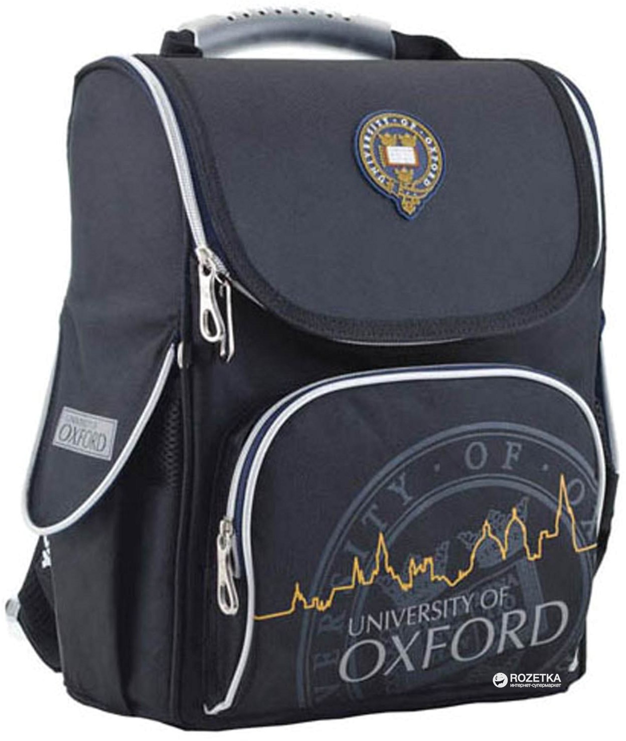 

Рюкзак каркасный YES H-11 Oxford 34x26x14 см 12 л Черный (553294)