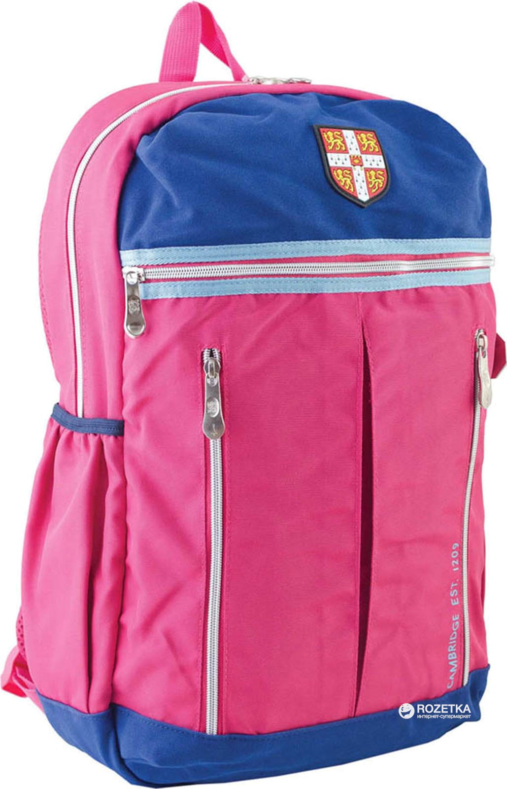 

Рюкзак подростковый YES CA 095 28x45x11 см 14 л для девочки Розовый (554054)