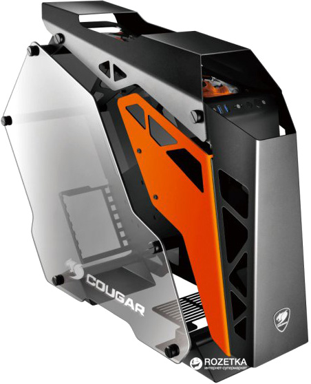 

Корпус Cougar Conquer Black/Orange