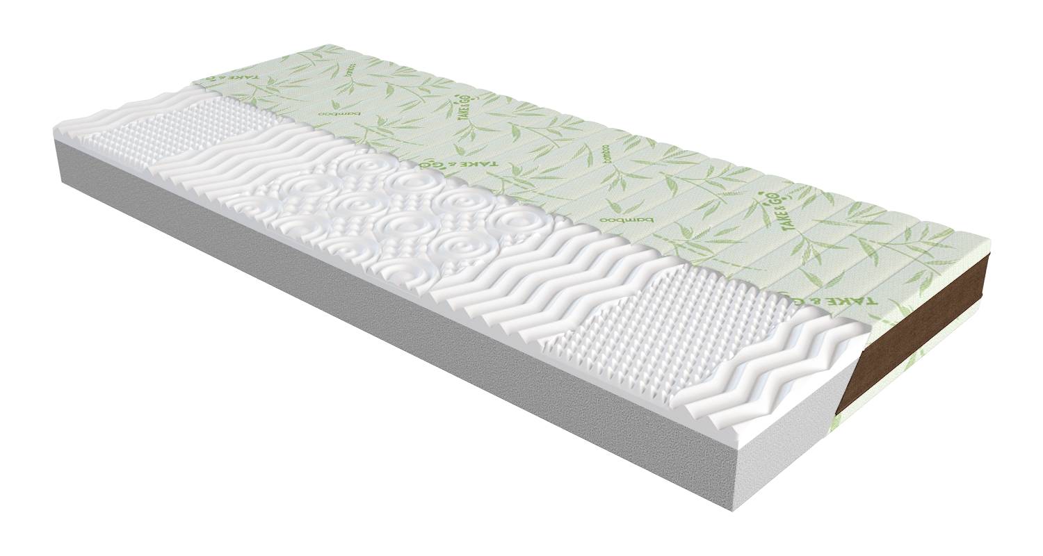 

Матрас ЕММ Take&Go Bamboo NeoBlack 160*190 см