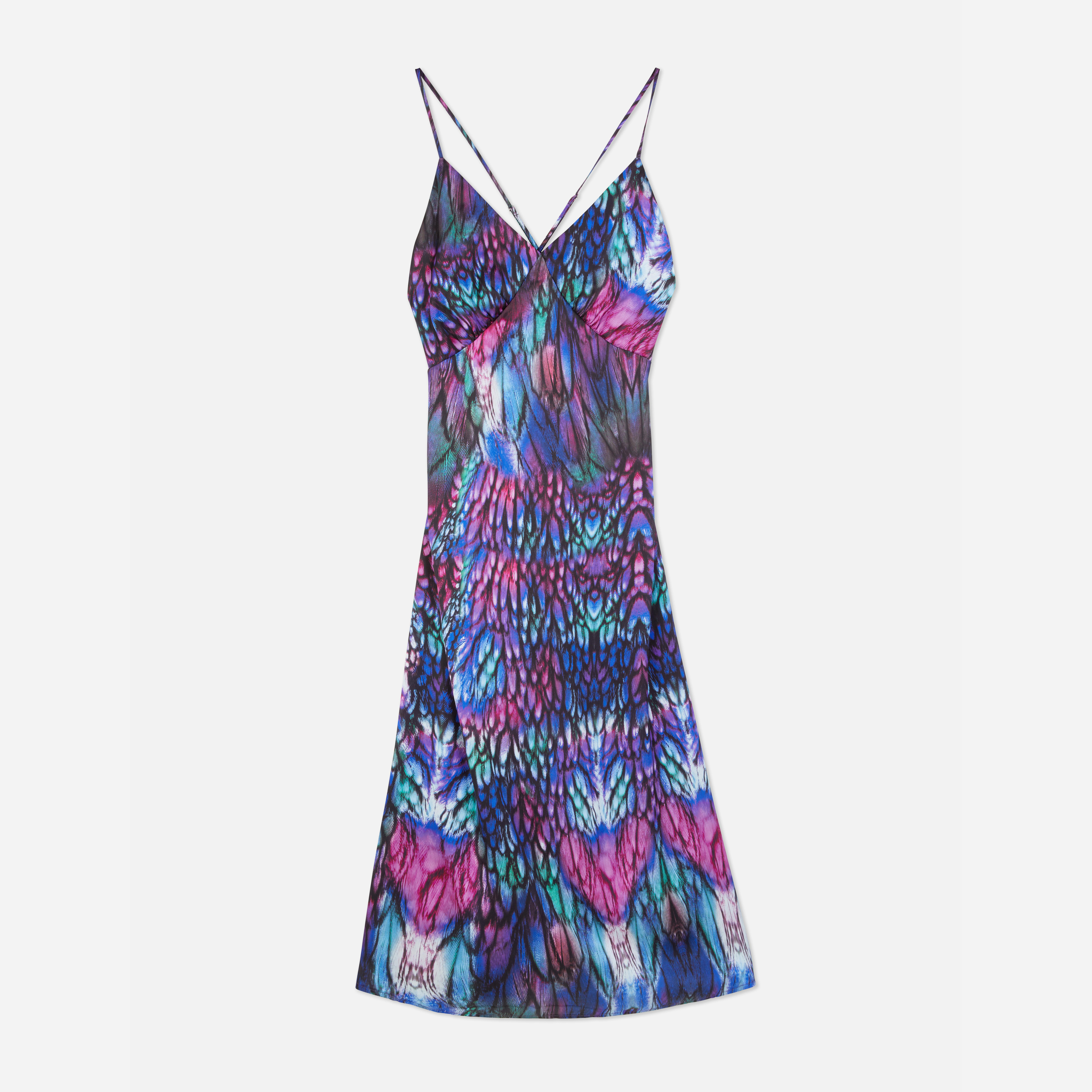 Сукня міді літня жіноча Primark XAZ525766UOSL XL Чорна з рожевим і фіолетовим від Rozetka на платформі USKIDKA Акція на Сукня міді літня жіноча Primark XAZ525766UOSL XL Чорна з рожевим і фіолетовим від Rozetka
