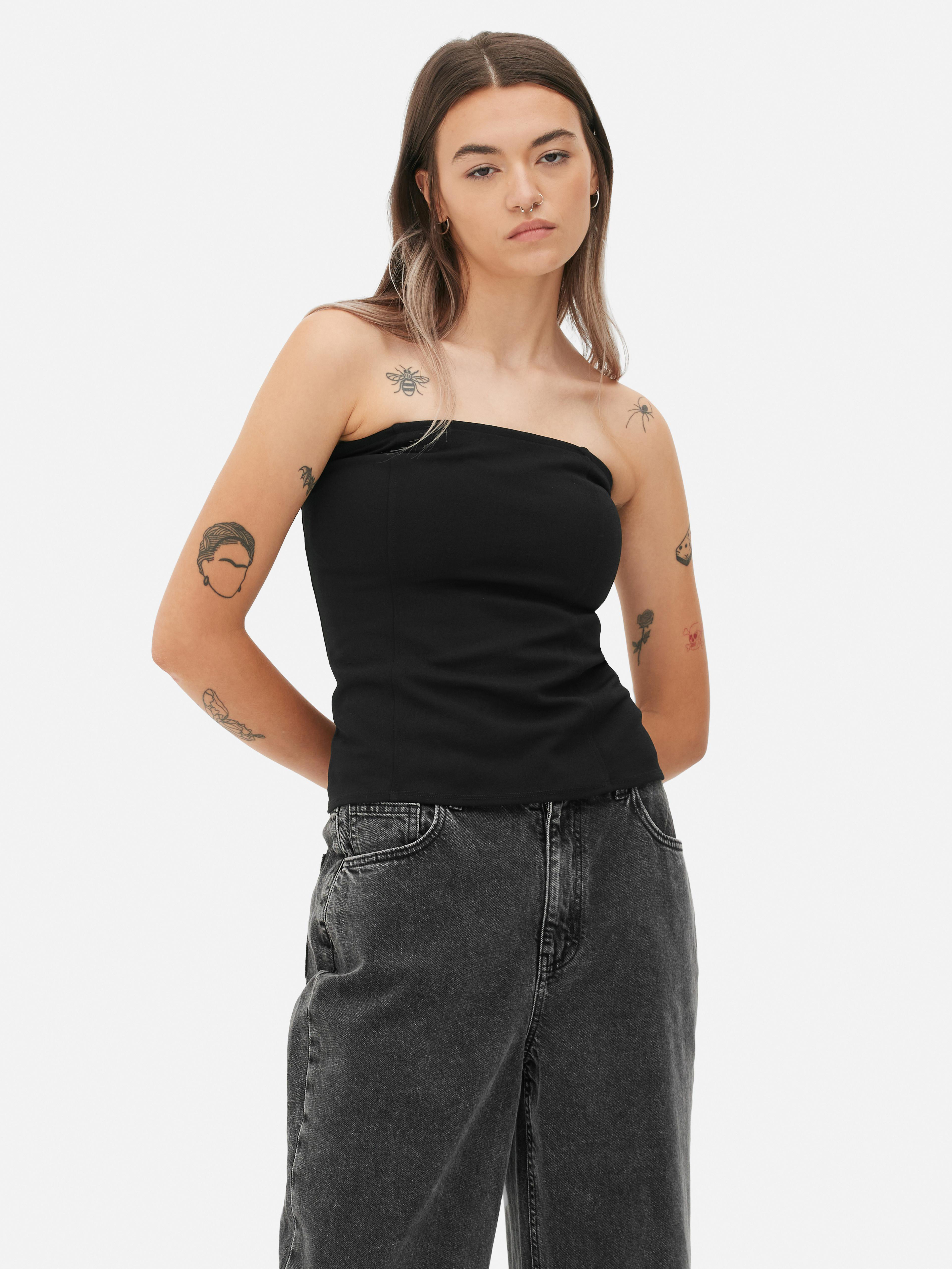 Топ жіночий Primark XAZ526394BGVQ XL Чорний від Rozetka на платформі USKIDKA Акція на Топ жіночий Primark XAZ526394BGVQ XL Чорний від Rozetka