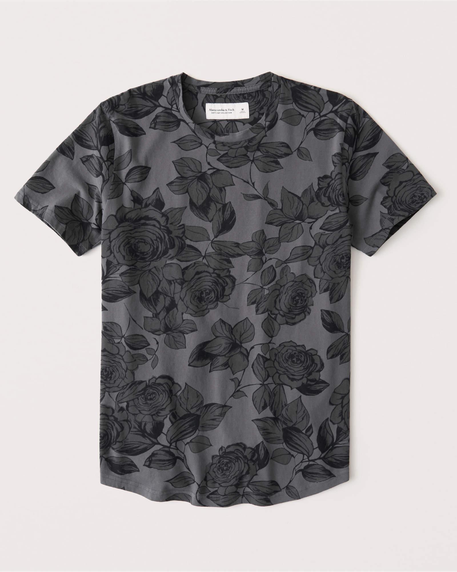

Футболка Abercrombie & Fitch AF7923M  Серый, Футболка Abercrombie & Fitch AF7923M S Серый