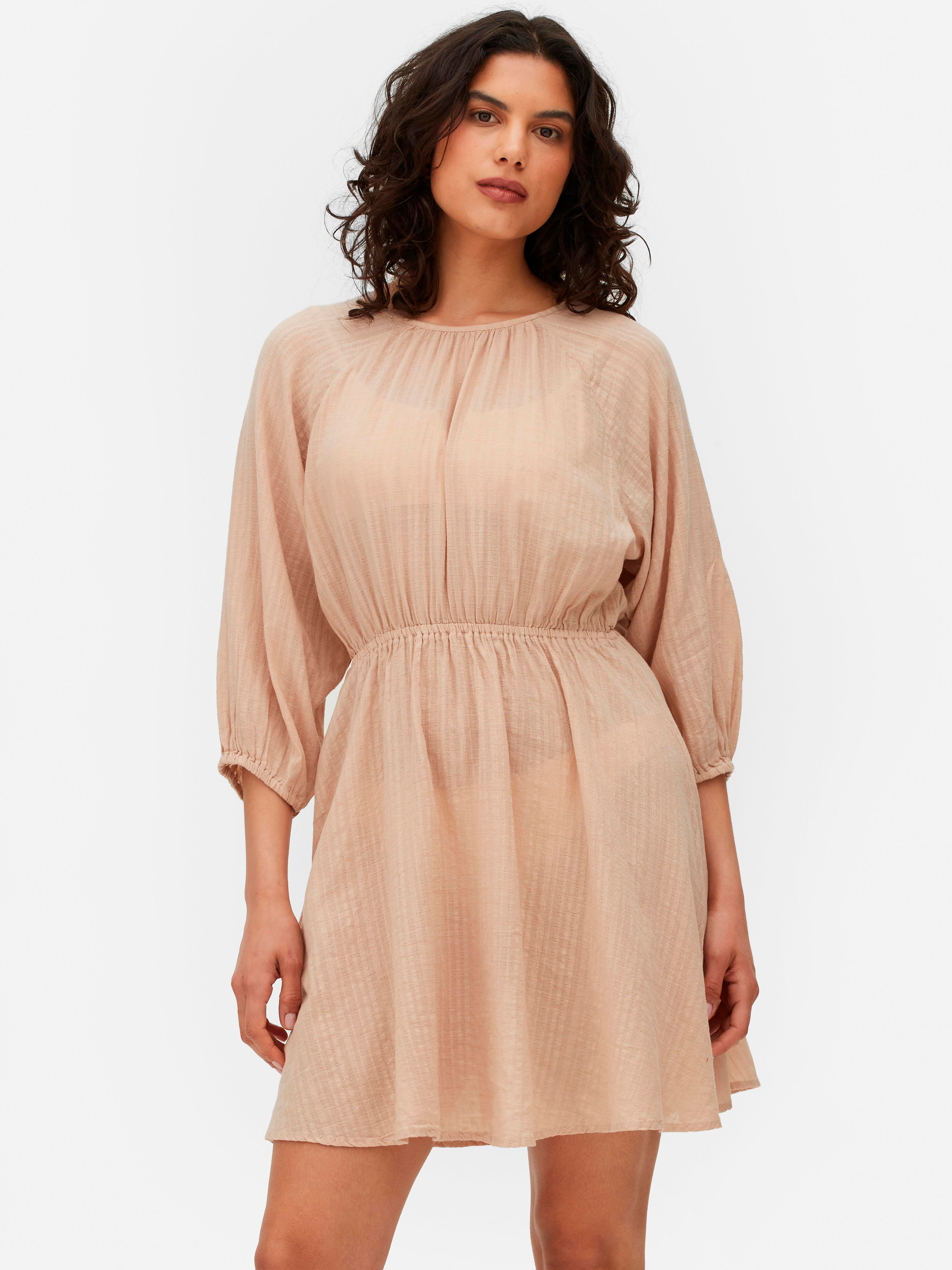 Сукня коротка літня жіноча Primark XAZ517957MAPF 2XL Світло-бежева від Rozetka на платформі USKIDKA Акція на Сукня коротка літня жіноча Primark XAZ517957MAPF 2XL Світло-бежева від Rozetka