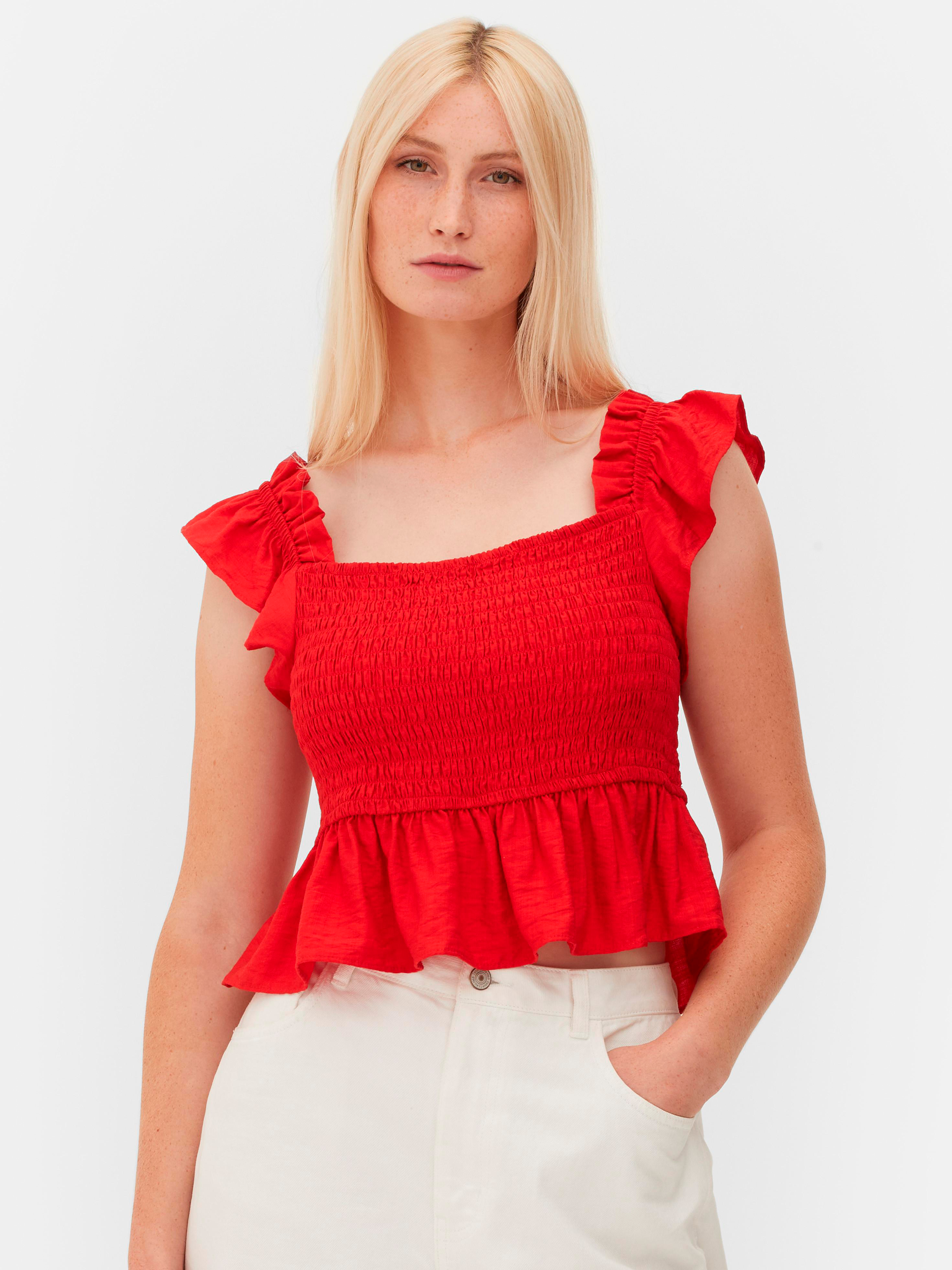 Топ жіночий Primark XAZ519289GUNM 2XL Червоний від Rozetka на платформі USKIDKA Акція на Топ жіночий Primark XAZ519289GUNM 2XL Червоний від Rozetka