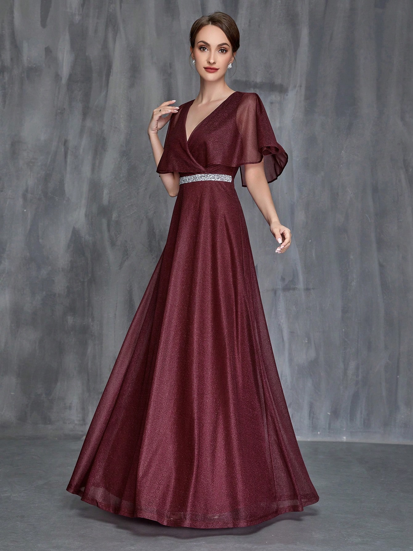 Плаття жіноче SHEIN GD-00119422 L Бордове від Rozetka на платформі USKIDKA Акція на Плаття жіноче SHEIN GD-00119422 L Бордове від Rozetka