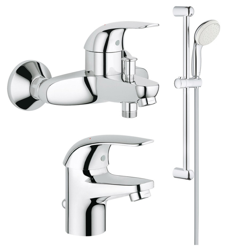 

Набір змішувачів Grohe Euroeco 123226S