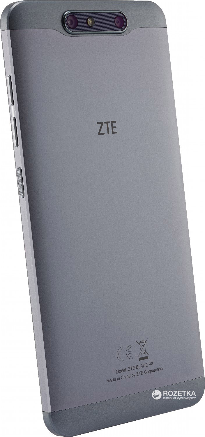 Мобильный телефон ZTE Blade V8 Gray – фото, отзывы, характеристики в  интернет-магазине ROZETKA | Купить в Украине: Киеве, Харькове, Днепре,  Одессе, Запорожье, Львове