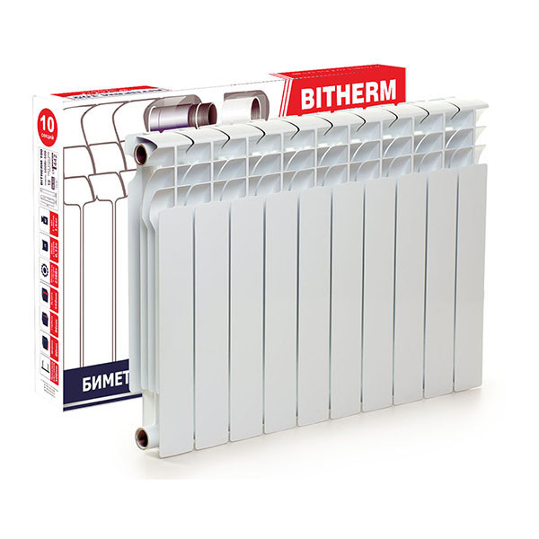

Радиатор секционный BITHERM 100 Bimetal-500L (BT0557)