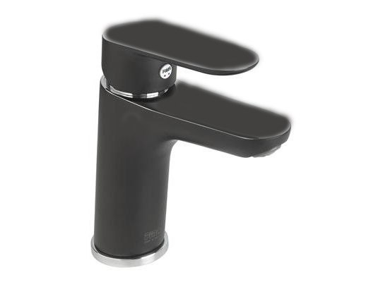 

Змішувач для умивальника Santan KEVON CHIC 81NC8123 Black з донним клапаном