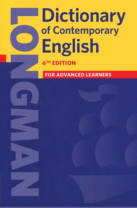 

Longman Dictionary of Contemporary English: For Advanced Learners